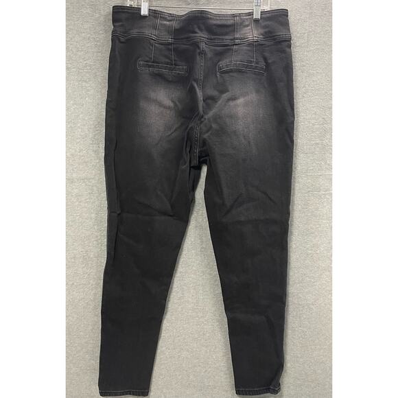 Kancan Black Super High Rise Skinny Stretch Jeans Size 33 - Picture 2 of 5